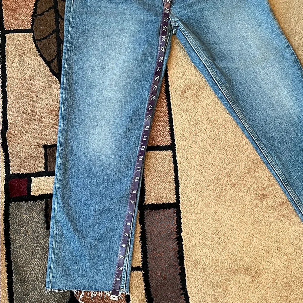 Re/Done Straight Leg Jeans (Size: 27) - Picture 9 of 10